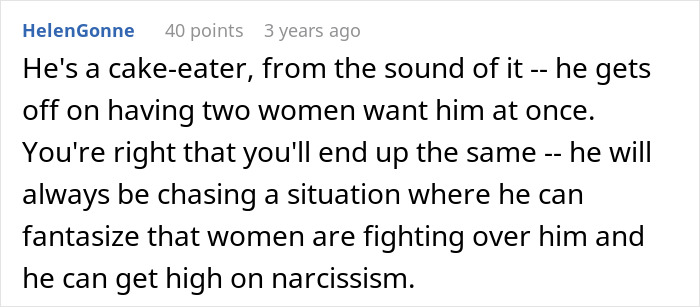 Comment discussing a shameless guy flirting with his baby mama while his girlfriend overhears and decides to end things. Comment discussing a shameless guy flirting with his baby mama while his girlfriend overhears and decides to end things.
