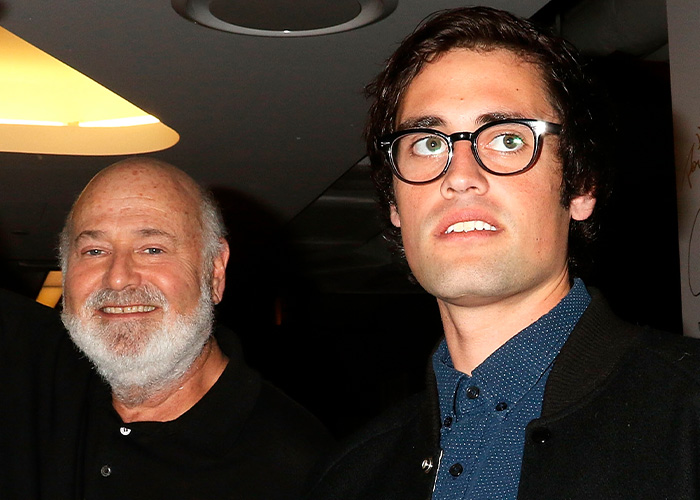 Conan O&rsquo;Brien and Nick Reiner at an event, capturing tense moments related to an explosive fight and stopped 911 call.