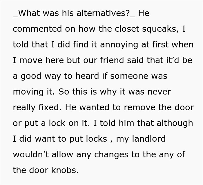 Text discussing a guy venting online about his girlfriend wanting him to close her closet door and their disagreement. Text discussing a guy venting online about his girlfriend wanting him to close her closet door and their disagreement.