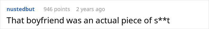 Screenshot of an online comment criticizing a boyfriend, related to his girlfriend wanting him to close her closet door. Screenshot of an online comment criticizing a boyfriend, related to his girlfriend wanting him to close her closet door.