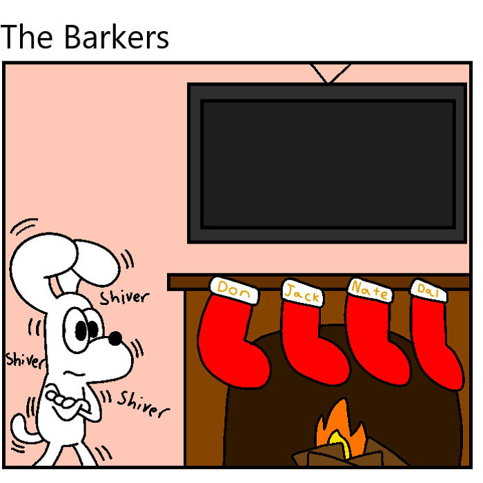 Here’s My Christmas Comic Strip