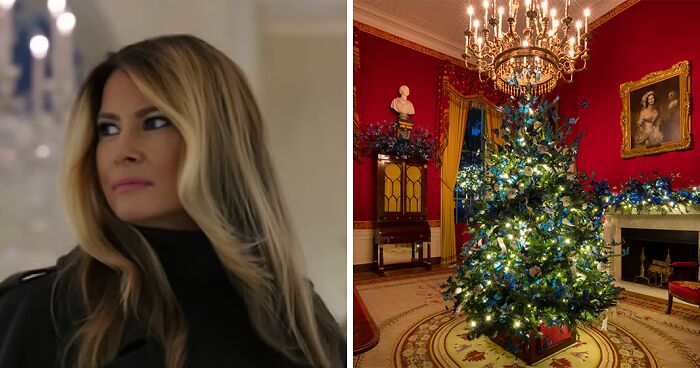 “Grifting Along Through The Holidays”: Melania Trump’s $90 Ornament Slammed As Tone-Deaf