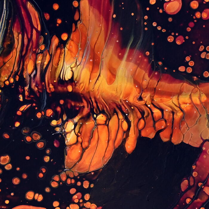 I Made A Chain Pull Acrylic Pouring Experiment That Surprised Me