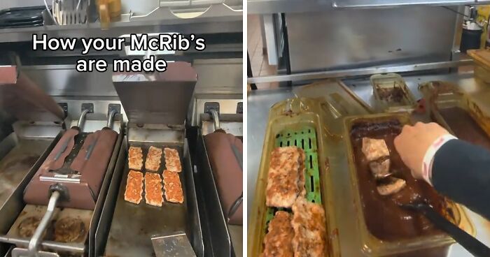 “McHell Naw”: McDonald’s Worker’s Viral Video Revealing How McRib Is Made Stuns Netizens