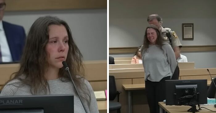 “Very Disturbing”: Engaged Teacher Who Sent 35K Texts To Student Sobs As She Learns Her Fate