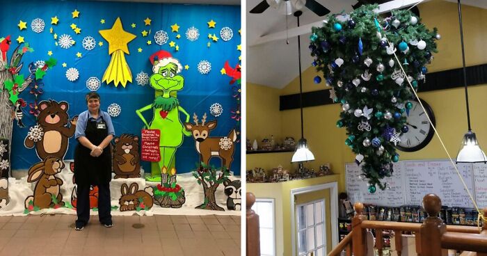Here’s How Employees From Different Industries Decorated Their Workplaces This Christmas