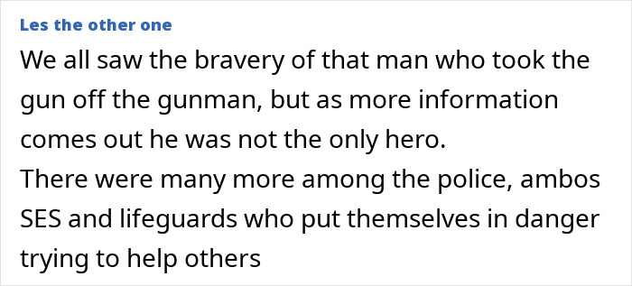 Dad recalls terrifying moment woman takes bullet protecting 3-year-old daughter during Bondi Beach attack.