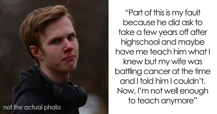 Man Upset As Dad Didn’t Pass On His Craft Skills To Him, While Half-Bros Start A Business With It