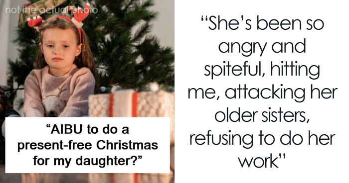 Mom Can’t Handle 7YO And Decides No Christmas Gifts Is A Good Punishment, Folks Online Disagree
