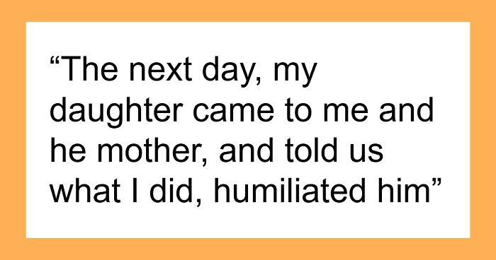 19YO Embarrasses Himself In Front Of GF’s Parents, The Dad Gets To The Bottom Of The Misunderstanding