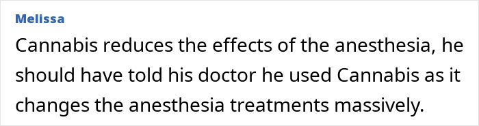 Patient&rsquo;s haunting final post from dentist chair warns about anesthesia risks with cannabis use before fatal procedure.