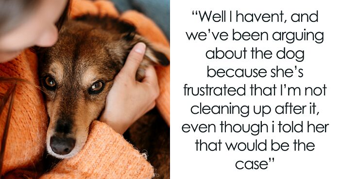 Wife Brings Home Stray Dog Against Hubby’s Wishes, Mad When He Refuses To Play Fetch With The Mop