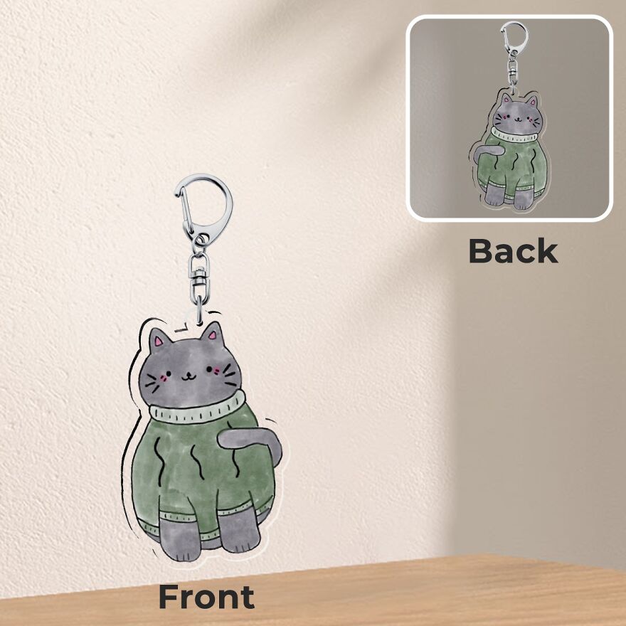 Cute Animal Acrylic Charms Cute Animal Acrylic Charms