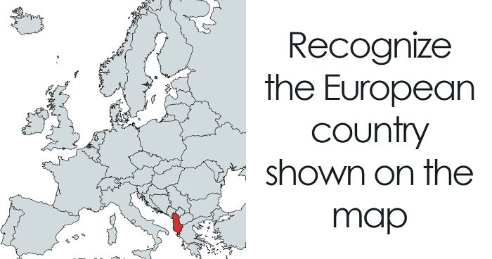 “Can You Tell Norway From Sweden?”: Name 35 European Countries Using Just Their Map Position