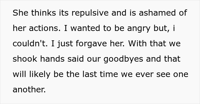 Text excerpt about a man left without closure after fianc&eacute; disappears and later finds peace with forgiveness.