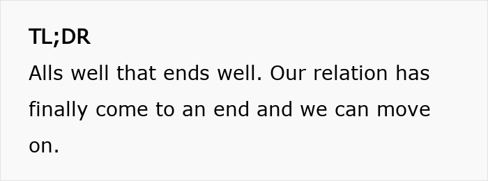 Man left without closure after fianc&eacute; disappears before wedding, showing a message about moving on from the past relationship.