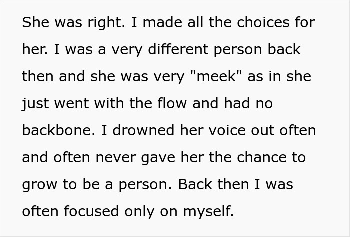 Man left without closure after fianc&eacute; disappears before wedding reflects on past choices and personal growth.