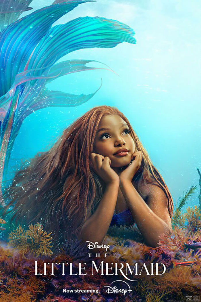 Live-action Little Mermaid with a young Black actress underwater, highlighting Disney remakes and related controversy. Live-action Little Mermaid with a young Black actress underwater, highlighting Disney remakes and related controversy.