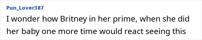 Comment expressing curiosity about how Britney Spears in her prime would react to recent bikini slip and yacht kiss with a mystery man. Comment expressing curiosity about how Britney Spears in her prime would react to recent bikini slip and yacht kiss with a mystery man.