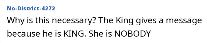 Comment highlighting debate over Meghan Markle&rsquo;s Christmas message fueling Prince Harry split rumors in online discussion.