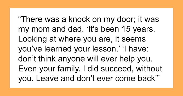 “I Was Completely Disowned”: Man Confronts Parents Who Hired A PI To Track Him Down After 15 Years