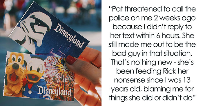 Mom Furious After Dad And Stepmom Plan Disney Trip Excluding Her And Her 9YO Daughter, Cuts Contact