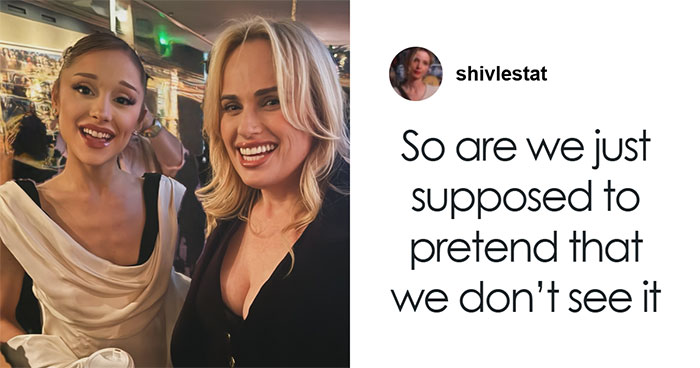 People Notice Bizarre Detail After Rebel Wilson Shares Photo With Ariana Grande