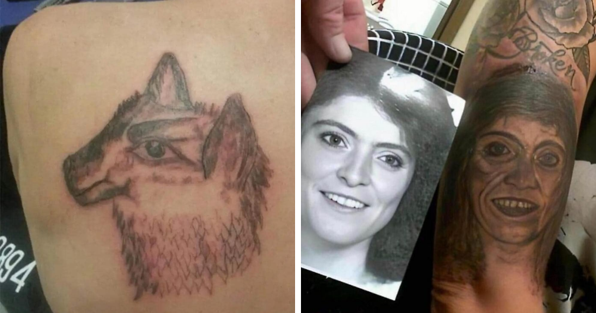 65 Tattoo Fails That Prove Not Every Idea Belongs On Skin
