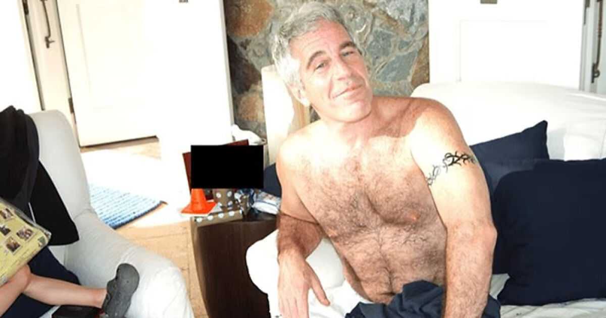Chilling ‘Toddler’s Foot’ Appears In Photo Beside Epstein As New Files Are Exposed
