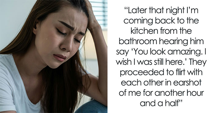 Shameless Guy Flirts With His Baby Mama While She Babysits, His GF Overhears And Decides She’s Done