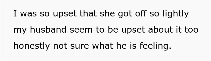 Text saying woman upset and husband confused about restraining order after 29 years of marriage involving MIL.