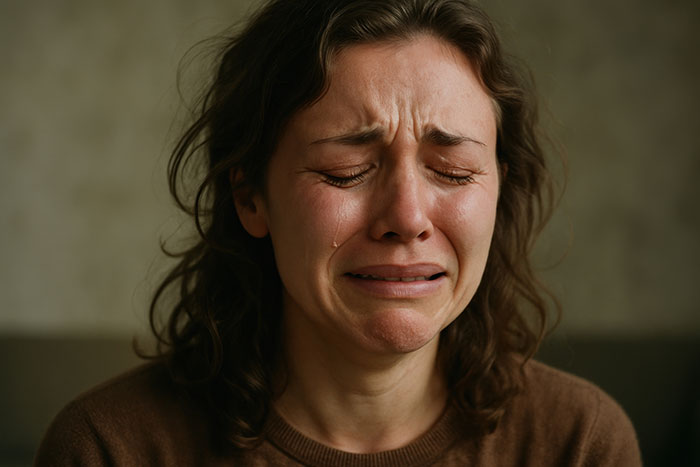 Girl crying with tears on her face, emotionally distressed after roasting friend insults in a tense moment. Girl crying with tears on her face, emotionally distressed after roasting friend insults in a tense moment.