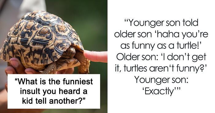 33 The Most Hilarious And Iconic Insults People Have Heard Kids Say That They Had To Write It Down