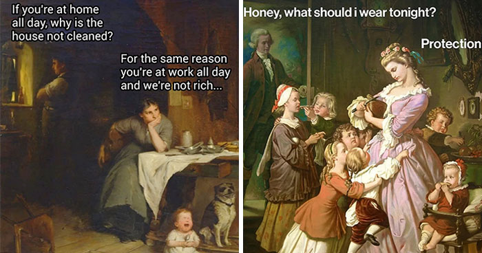 50 Memes From The Page That Combines Classical Art With Modern-Day Wit (New Pics)