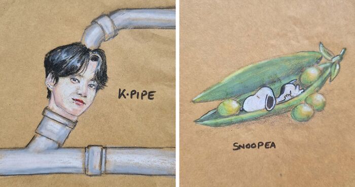 40 New Dad Jokes And Puns I Drew On My Kids’ Lunch Bags