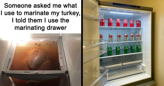 46 Hilariously Unhinged “Dude Fridges” (New Pics)