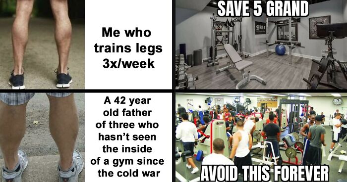 Fitness Fanatics Share 53 Funny Memes About Going To The Gym, And They’re Spot-On