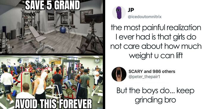 Fitness Fanatics Share 53 Funny Memes About Going To The Gym, And They’re Spot-On