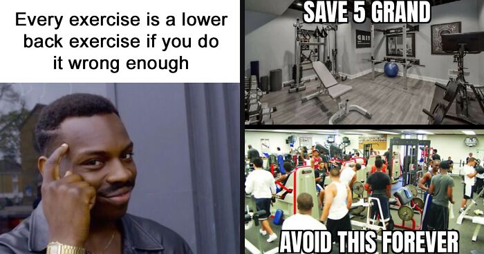 Fitness Fanatics Share 53 Funny Memes About Going To The Gym, And They’re Spot-On