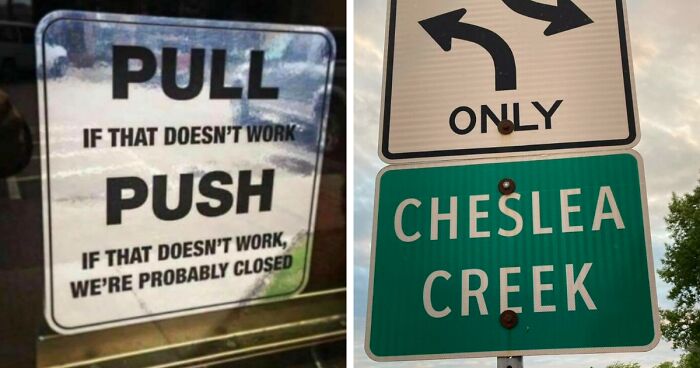 56 Ridiculously Stupid And Funny Signs That Might Confuse You Or Make You Laugh