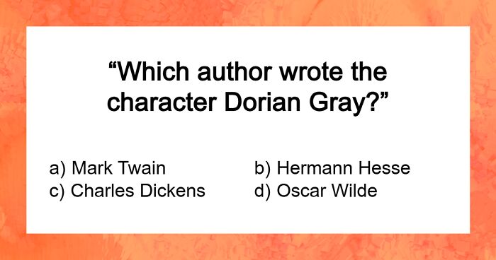 Score Above 25/30 To Prove You’ve Read At Least A Few Books In Your Life