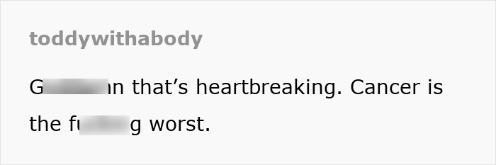 Comment expressing sadness about George Clooney's heartfelt tribute after sister Ada passes away at 65, mentioning cancer's impact. Comment expressing sadness about George Clooney's heartfelt tribute after sister Ada passes away at 65, mentioning cancer's impact.