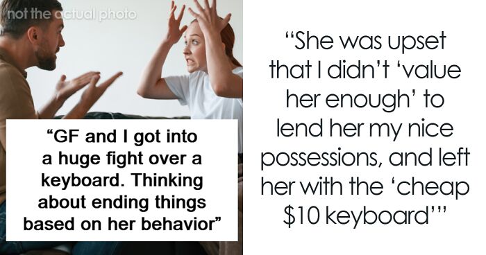 Man Lends Girlfriend A Spare Keyboard, Her Reaction Makes Him Dump Her
