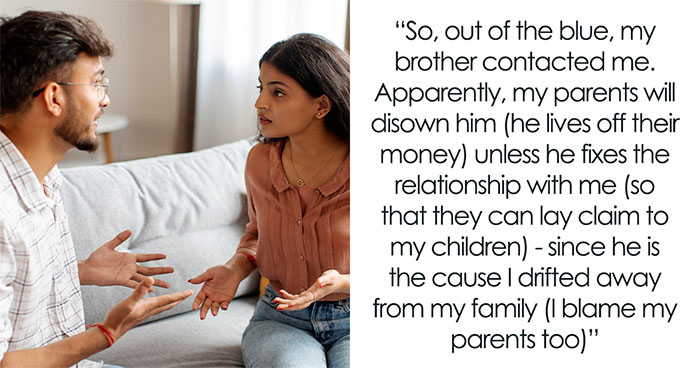 Gay Bro Treats Sis Like Dirt Her Whole Life, Comes Crying Years Later Over Parents Disowning Him