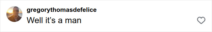 Comment on social media reading Well it’s a man, related to high school teacher’s costume photos sparking outrage among parents. Comment on social media reading Well it’s a man, related to high school teacher’s costume photos sparking outrage among parents.