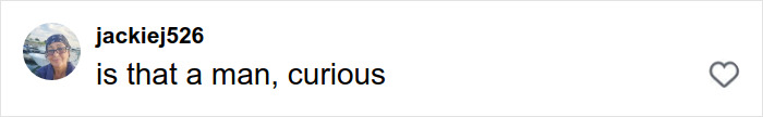 Comment on social media post questioning gender, related to high school teacher’s costume photos sparking outrage among parents. Comment on social media post questioning gender, related to high school teacher’s costume photos sparking outrage among parents.