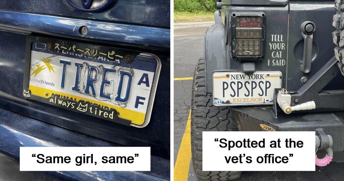 74 Hilarious Personalized License Plates That Made Strangers Do Double Takes