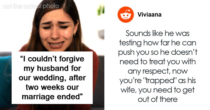 Woman Details How Her Marriage Fell Apart Within 2 Weeks After Her Husband Ruined Their Wedding