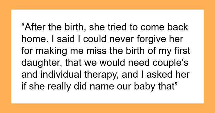 Wife Secretly Gives Baby The Name Husband Didn’t Approve, He Considers Divorce