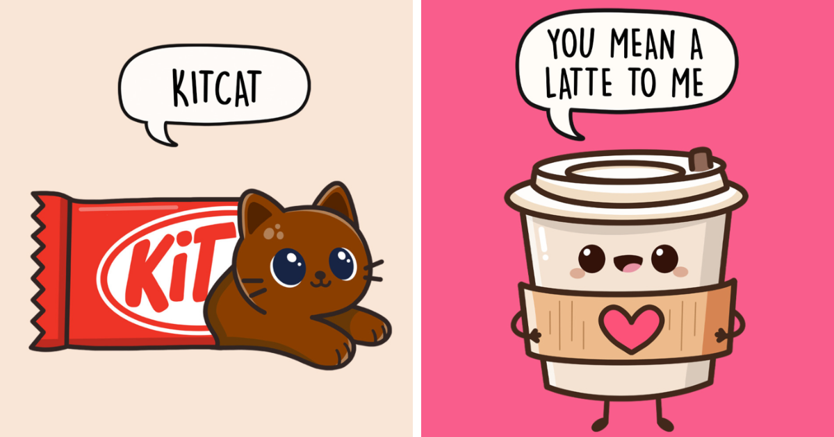 My 36 Punny Cartoons To Make You Laugh, Because Bad Puns Are ‘How Eye Roll’
